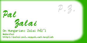 pal zalai business card